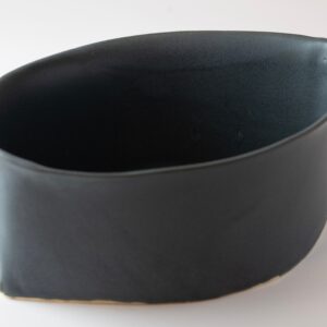 Black matte bowl
