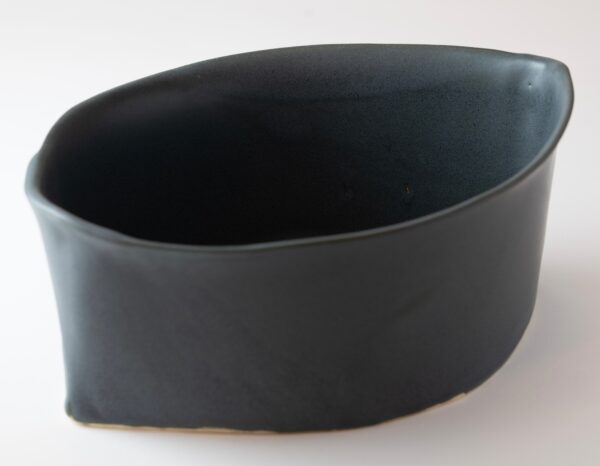 Black matte bowl