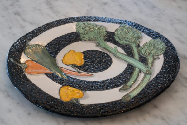 Bullseye Artichoke & Pepper Plate - Image 2
