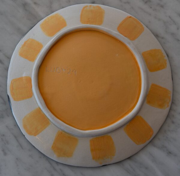 Bullseye Artichoke & Pepper Plate - Image 3