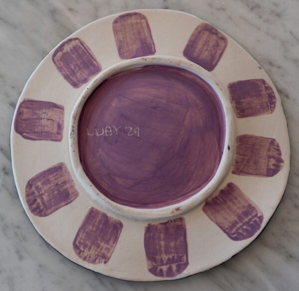 Bullseye Eggplant & Scallion Plate - Image 3