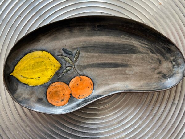 Black Citrus Plate