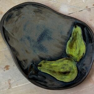 Black Pear Plate