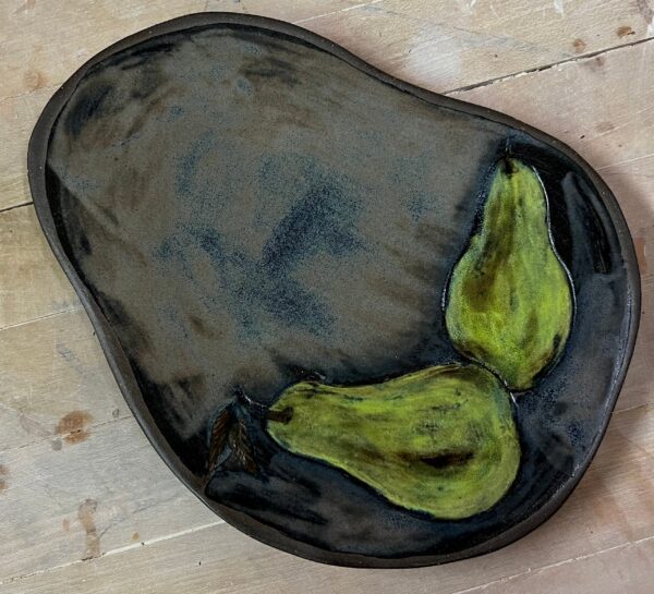 Black Pear Plate