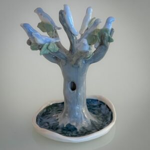 Bluebird ring stand