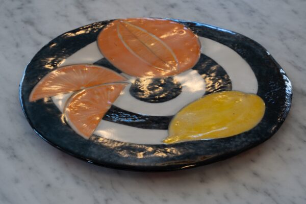 Bullseye Orange Plate - Image 2