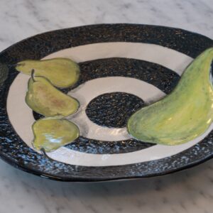bullseye pear plate 2