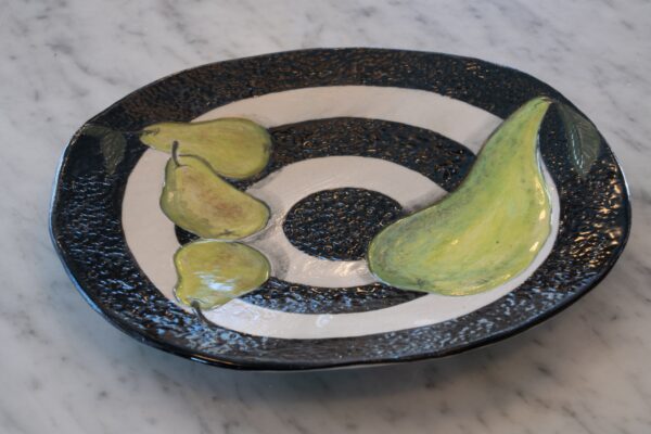 bullseye pear plate 2