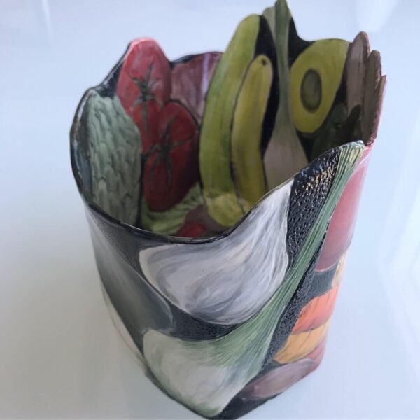 Large Veg Bowl with Artichoke - Image 3