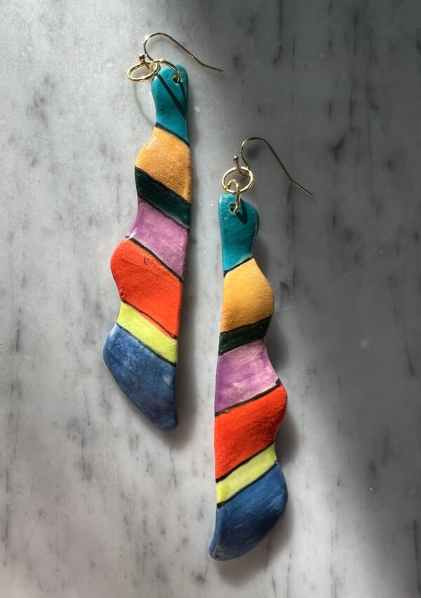 Multi Colored Earrings