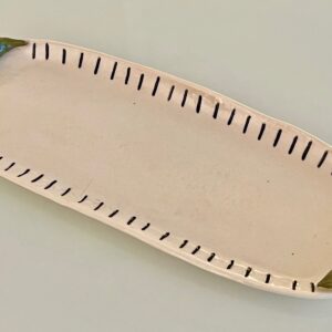 Pea pod tray