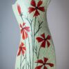 Red pitcher vase