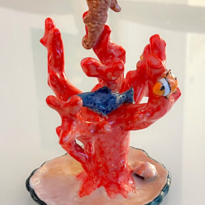 Coral Undersea Ring Stand