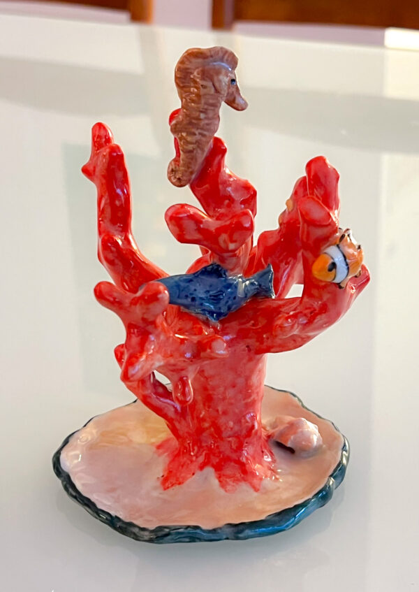 Coral Undersea Ring Stand