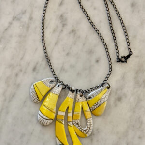 Golden Tile Necklace