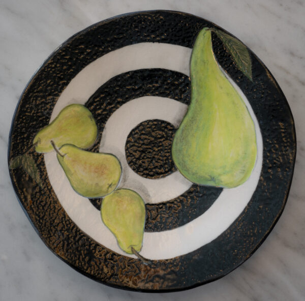 bullseye pear plate
